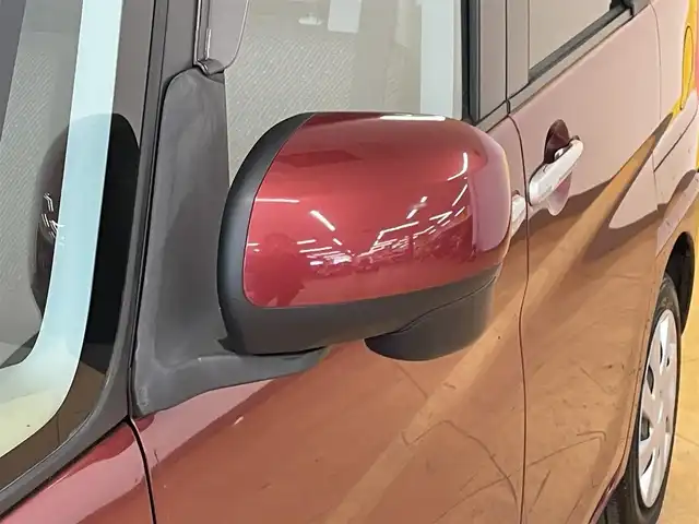 ダイハツ タント L SA Ⅲ 群馬県 2017(平29)年 5.5万km ファイアークォーツレッドM スマートアシスト/・衝突軽減ブレーキ/・オートライト/・横滑り防止/・リアコーナーセンサー/社外７インチナビ/・AM/FM/SD/・ワンセグTVCD/DVD/バックカメラ/純正フロアマット/純正ドアバイザー/リモコンキー