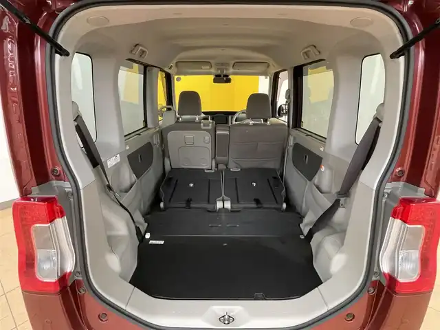 ダイハツ タント L SA Ⅲ 群馬県 2017(平29)年 5.5万km ファイアークォーツレッドM スマートアシスト/・衝突軽減ブレーキ/・オートライト/・横滑り防止/・リアコーナーセンサー/社外７インチナビ/・AM/FM/SD/・ワンセグTVCD/DVD/バックカメラ/純正フロアマット/純正ドアバイザー/リモコンキー