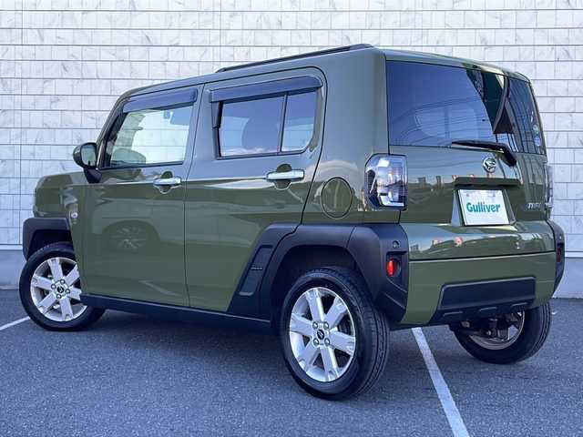 ダイハツ タフト 栃木県 2020(令2)年 2.8万km フォレストカーキメタリック 純正ナビ/品番:NMZK-W70D/Bluetooth/TV/CD/DVD/ipod/バックカメラ/ドライブレコーダー/衝突被害軽減ブレーキ/横滑り防止/盗難防止装置/アイドリングストップ/コーナーセンサー/前席シートヒーター/電動パーキングブレーキ/ブレーキホールド/スカイルーフトップ/ルーフレール/LEDヘッドライト/フォグランプ/オートライト/オートエアコン/プッシュスタート/スマートキー×2/カラーコード G63/フォレストカーキメタリック