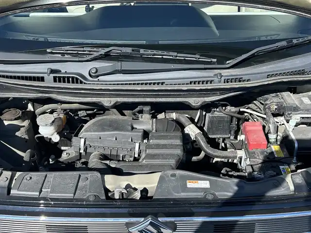 スズキ ワゴンＲ HYBRID FX 滋賀県 2018(平30)年 4.2万km ブルーイッシュブラックパール3 6.8インチディスプレイオーディオ/(FM/AM/CD/DVD/Bluetooth)/運転席シートヒーター/電動格納ミラー/アイドリングストップ/ハロゲンライト/ヘッドライトレベリング/フルオートエアコン/リモコンキー/スペアキー/パワーウィンドウ/パワーステアリング/シガーソケット