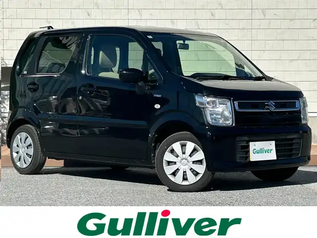 スズキ ワゴンＲ HYBRID FX 滋賀県 2018(平30)年 4.2万km ブルーイッシュブラックパール3 6.8インチディスプレイオーディオ/(FM/AM/CD/DVD/Bluetooth)/運転席シートヒーター/電動格納ミラー/アイドリングストップ/ハロゲンライト/ヘッドライトレベリング/フルオートエアコン/リモコンキー/スペアキー/パワーウィンドウ/パワーステアリング/シガーソケット
