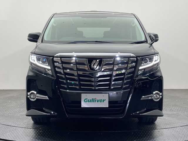 トヨタ アルファード S Cパッケージ 愛媛県 2017(平29)年 5.5万km ブラック ツインムーンルーフ￥118800/＿＿__________________/ＡＬＰＩＮＥ１１型ナビ/フルセグTV　Bluetooth DVD再生可　HDMI/ＡＬＰＩＮＥ１２型後席モニター/バックカメラ/ＥＴＣ２．０/ハーフレザーシート/シートポジションメモリー/パワーシート/両側電動パワースライドドア