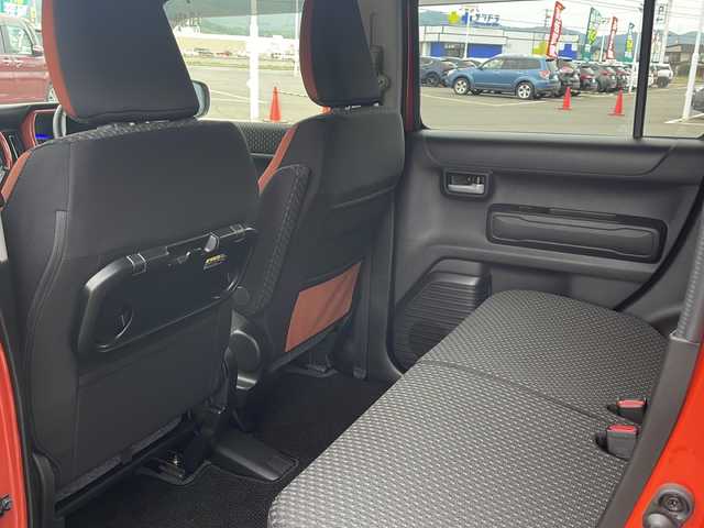 スズキ ハスラー HYBRID X 道東・釧路十勝 2020(令2)年 1.9万km バーミリオンオレンジ/ガンメタリック2トーン ・ワンオーナー/・４WD/・KENWOODナビ/（CD/DVD/フルセグ/SD/Bluetooth）/・バックカメラ/・ドライブレコーダー/・スズキセーフティサポート/・デュアルカメラブレーキサポート/・車線逸脱警報/・誤発進抑制機能/・標識認識機能/・後退時ブレーキアシスト/・ハイビームアシスト/・リヤパーキングセンサー/・ヒルディセントコントロール/・グリップコントロール/・スノーモード/・横滑り防止装置/・アイドリングストップ/・ステアリングスイッチ/・LEDヘッドライト/・LEDフォグランプ/・純正15インチアルミホイール