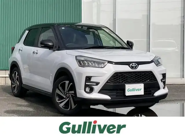 トヨタ ライズ Z 福岡県 2021(令3)年 5.7万km ブラックマイカメタリック/シャイニングホワイトパール クルーズコントロール/レーンキープアシスト/衝突軽減ブレーキ/前後コーナーセンサー/Bluetoothオーディオ/バックカメラ/フルセグTV/AppleCarPlay　AndoroidAuto/運転席・助手席シートヒーター/純正アルミホイール/純正フロアマット/スマートキー/プッシュスタートボタン