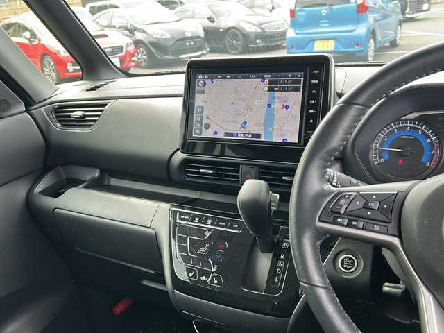 日産 ルークス HWS X プロパイロットED 岐阜県 2024(令6)年 1.5万km ホワイトパール 登録時走行距離14558km/純正９型ナビ/フルセグＴＶ/全方位カメラ/両側パワースライドドア/シートヒーター/ステアリングヒーター/純正フロアマット/純正アルミホイール/クルーズコントロール/ＥＴＣ/Ｂｌｕｅ　ｔｏｏｔｈ/禁煙車/ABS/横滑り防止装置/コーナーセンサー/レーンキープアシスト/盗難防止装置/オートライト/LEDヘッドライト/エアバッグ/衝突被害軽減システム