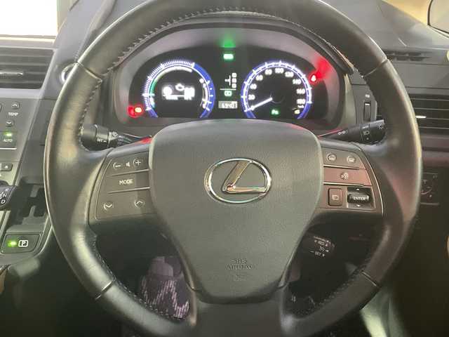 レクサス ＨＳ 250h ハーモニアスレザー 長野県 2012(平24)年 7万km ホワイトパールクリスタルシャイン 純正ナビ/フルセグTV/CD/DVD/MD/USB/クルーズコントロール/バックカメラ/ビルトインETC/純正17インチAW/本革巻ステアリング/前席パワーシート/前席シートヒーター/冬タイヤ積込