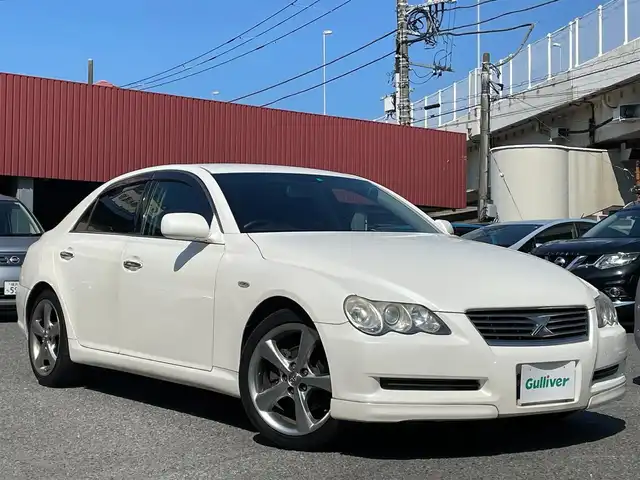 トヨタ マークＸ 250G Sパッケージ 神奈川県 2006(平18)年 18.9万km ホワイトパールクリスタルシャイン ワンオーナー						/純正HDDナビ【NH3T-W56】/・CD/DVD	/バックカメラ/レザーシート/前席パワーシート/シートヒーター/純正18インチAW/プッシュEgスタート/ストップ/スマートキー/純正フロアマット/取扱説明書/ナビ取扱説明書/新車時保証書