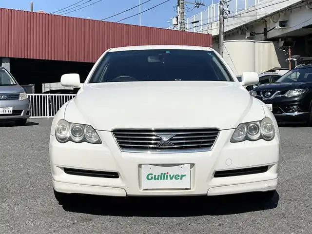 トヨタ マークＸ 250G Sパッケージ 神奈川県 2006(平18)年 18.9万km ホワイトパールクリスタルシャイン ワンオーナー						/純正HDDナビ【NH3T-W56】/・CD/DVD	/バックカメラ/レザーシート/前席パワーシート/シートヒーター/純正18インチAW/プッシュEgスタート/ストップ/スマートキー/純正フロアマット/取扱説明書/ナビ取扱説明書/新車時保証書