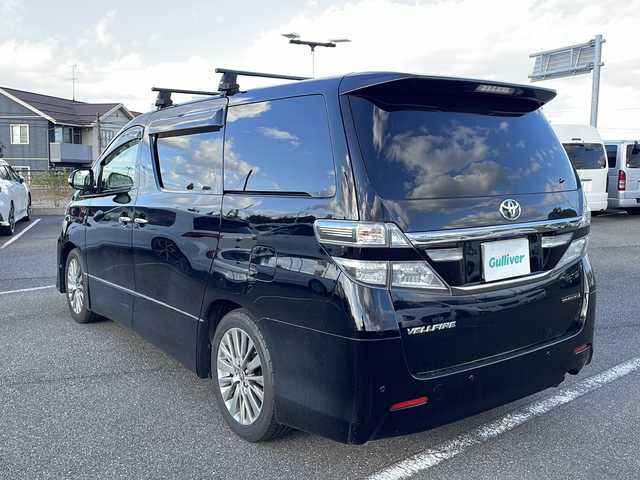 トヨタ ヴェルファイア 2．4Z ゴールデンアイズⅡ 新潟県 2014(平26)年 13.8万km ブラック 社外ディスプレイオーディオ/バックカメラ/冬タイヤ積載/デジタルインナーミラー/クリアランスソナー/前方ドライブレコーダー/ルーフキャリア
