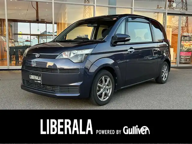 トヨタ スペイド F 富山県 2013(平25)年 11.8万km 紺 禁煙車/純正ナビ/電動スライドドア/純正オーディオ/ウィンカーミラー/電動格納ミラー/ETC