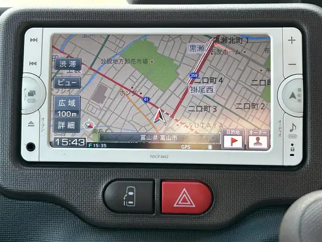 トヨタ スペイド F 富山県 2013(平25)年 11.8万km 紺 禁煙車/純正ナビ/電動スライドドア/純正オーディオ/ウィンカーミラー/電動格納ミラー/ETC