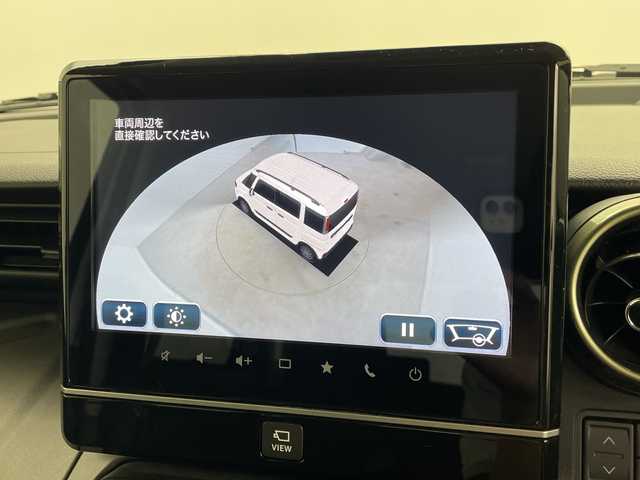 スズキ スペーシア ギア HYBRID XZ 鹿児島県 2023(令5)年 1.9万km ピュアホワイトP 純正ディスプレイオーディオ/（CD/フルセグTV）/全方位カメラ/スズキセーフティーサポート/両側パワースライドドア/アダプティブクルーズコントロール/前席シートヒーター/リアサーキュレーター/LEDヘッドライト/コーナーセンサ―/前後ドライブレコーダー/ETC/ルーフレール/純正アルミホイール