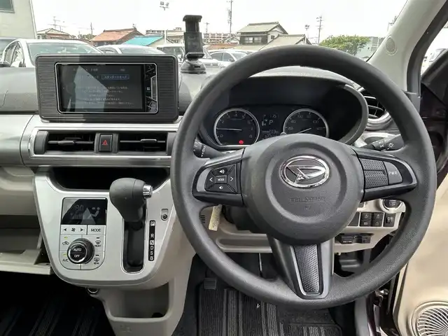 ダイハツ キャスト スタイル X SAⅢ 愛知県 2018(平30)年 6.7万km プラムブラウンクリスタルマイカ メモリーナビ/（AM/FM/BT/SD/CD/DVD)/フルセグTV/リヤコーナーセンサー/メッキハンドルカバー/スマートキー/フロアマット