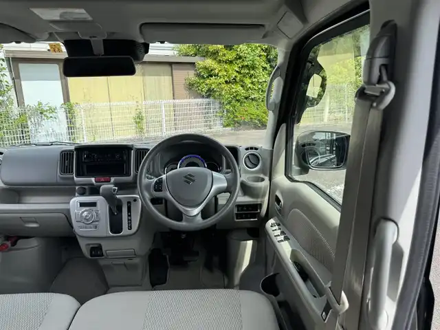 スズキ エブリィ ワゴン PZターボ 静岡県 2022(令4)年 1.8万km ブルーイッシュブラックパール3 ワンオーナー/ハイルーフ/スズキセーフティサポート/・ステレオカメラ/・デュアルカメラブレーキサポート/・誤発進抑制機能/・車線逸脱警報/・ふらつき警報/・先行者発進お知らせ機能/・ハイビームアシスト/・超音波センサー/・後退時ブレーキサポート/・後方誤発進抑制機能/・リヤパーキングセンサー/社外CDオーディオ（ケンウッド：U330BTH)/左側パワースライドドア/D席シートヒーター/スマートキー（スペア有り）/プッシュスタート/HIDヘッドライト/フォグランプ/電動格納ミラー/フロアマット/ドアバイザー/取説・保証書
