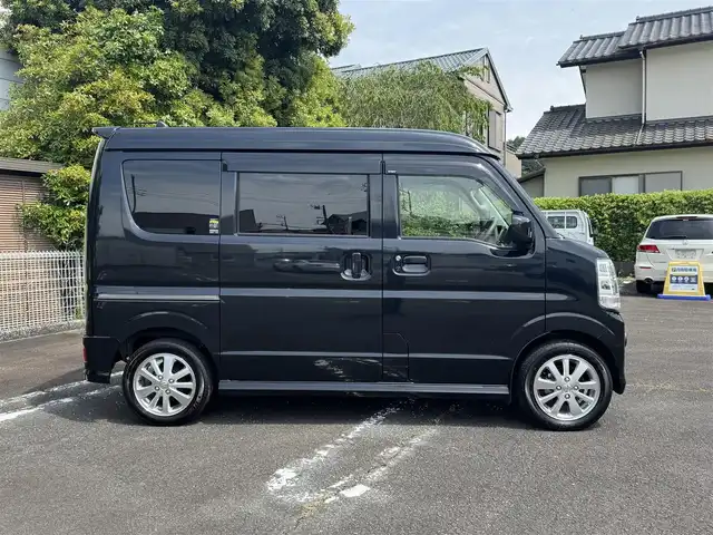 スズキ エブリィ ワゴン PZターボ 静岡県 2022(令4)年 1.8万km ブルーイッシュブラックパール3 ワンオーナー/ハイルーフ/スズキセーフティサポート/・ステレオカメラ/・デュアルカメラブレーキサポート/・誤発進抑制機能/・車線逸脱警報/・ふらつき警報/・先行者発進お知らせ機能/・ハイビームアシスト/・超音波センサー/・後退時ブレーキサポート/・後方誤発進抑制機能/・リヤパーキングセンサー/社外CDオーディオ（ケンウッド：U330BTH)/左側パワースライドドア/D席シートヒーター/スマートキー（スペア有り）/プッシュスタート/HIDヘッドライト/フォグランプ/電動格納ミラー/フロアマット/ドアバイザー/取説・保証書