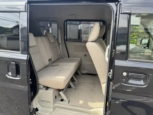 スズキ エブリィ ワゴン PZターボ 静岡県 2022(令4)年 1.8万km ブルーイッシュブラックパール3 ワンオーナー/ハイルーフ/スズキセーフティサポート/・ステレオカメラ/・デュアルカメラブレーキサポート/・誤発進抑制機能/・車線逸脱警報/・ふらつき警報/・先行者発進お知らせ機能/・ハイビームアシスト/・超音波センサー/・後退時ブレーキサポート/・後方誤発進抑制機能/・リヤパーキングセンサー/社外CDオーディオ（ケンウッド：U330BTH)/左側パワースライドドア/D席シートヒーター/スマートキー（スペア有り）/プッシュスタート/HIDヘッドライト/フォグランプ/電動格納ミラー/フロアマット/ドアバイザー/取説・保証書