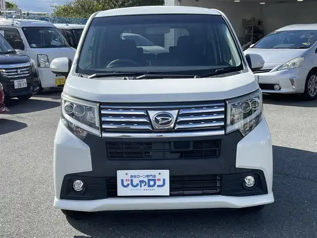 ダイハツ ムーヴ カスタム X SA 東京都 2015(平27)年 4.6万km パールホワイトⅢ 【(株)IDOMが運営する【じしゃロン昭島店】の自社ローン対象車両になります。こちらは現金ご利用時の価格です。自社ローンご希望の方は別途その旨お申付け下さい。】/純正ナビ/BT/SD/DVD/フルセグTV/バックカメラ/エンジンスタートボタン/LEDライト/パワーステアリング/パワーウィンドウ/純正フロアマット