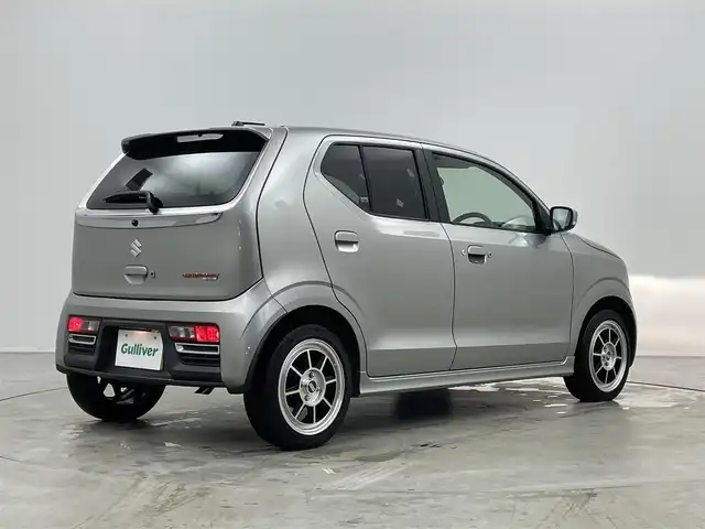 スズキ アルト ワークス 埼玉県 2015(平27)年 3.3万km スチールシルバーM 社外ナビ　バックカメラ　ＥＴＣ　ＨＩＤライト　レーダーブレーキサポート　ＣＤ再生　ステアリングスイッチ　スマートキー　プッシュスタート　ＲＥＣＡＲＯシート　社外アルミ　フロアマット　オートライト