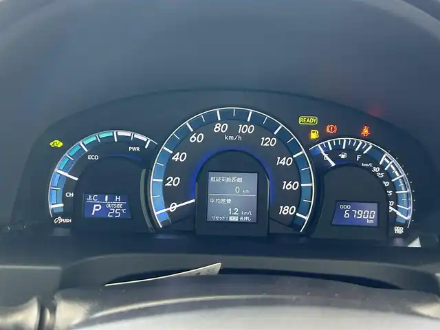 トヨタ カムリ ハイブリット 沖縄県 2012(平24)年 6.8万km グレーメタリック (株)IDOMが運営する【じしゃロンコザ店】の自社ローン対象車両になります。こちらは現金ご利用時の価格です。自社ローンご希望の方は別途その旨お申付け下さい。/・プッシュスタート　/・ナビ　/・バックカメラ　/・Ｂｌｕｅｔｏｏｔｈ接続　/・ＥＴＣ　/・ドライブレコーダー　/・クルーズコントロール　/・横滑り防止装置　/・盗難防止装置　/・純正フロアマット　/・パワーシート　/・カーテンエアバック