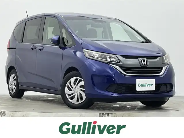 ホンダ フリード G ホンダセンシング 宮城県 2017(平29)年 2.3万km コバルトブルーパール 純正ナビ/両側パワースライドドア/ＬＥＤヘッドライト/アクティブコーナリングライト/オートライト/フルセグＴＶ/Bluetoothオーディオ/衝突軽減ブレーキ/レーンキープアシスト/コンフォートビューＰＫＧ/後席ロールサンシェード/ETC/前後ドライブレコーダー/禁煙車