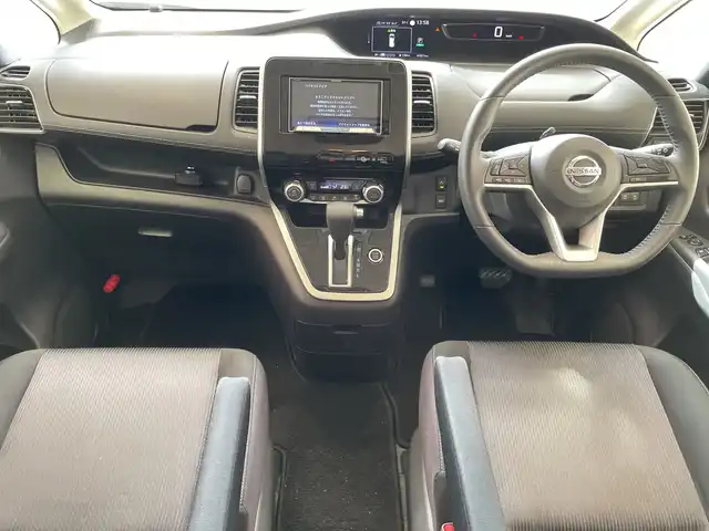 日産 セレナ ハイウェイスターVセレクションⅡ 埼玉県 2019(平31)年 4.8万km ブリリアントホワイトパール エマージェンシーブレーキ　/メモリナビ/　　CD/DVD/BT/フルセグ　/アラウンドビューモニター /両側パワースライドドア /クルーズコントロール /LEDオートライト /純正16インチアルミホイール /ETC