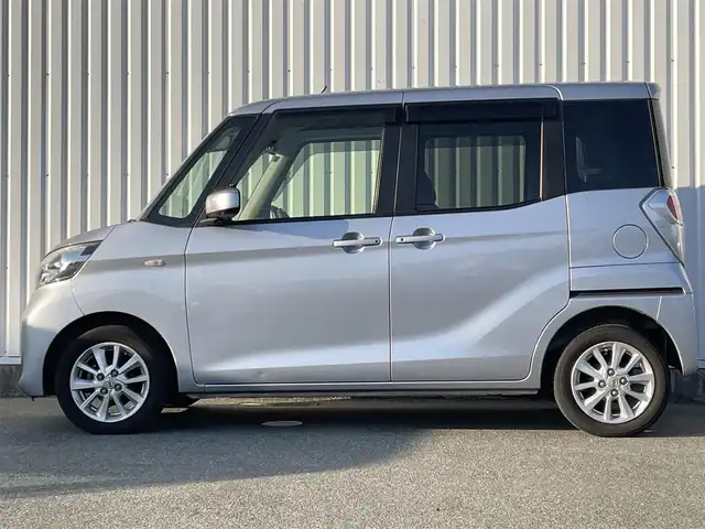 日産 デイズ ルークス X Vセレクション 福岡県 2016(平28)年 6.6万km クールシルバー 純正ナビ（ＭＭ３１６Ｄ－Ｗ）　/全周囲カメラ　/両側パワースライドドア　/エマージェンシーブレーキ　/アイドリングストップ　/スマートキー　/プッシュスタート　/フルセグＴＶ　/ＣＤ／ＤＶＤ再生　/Ｂｌｕｅｔｏｏｔｈ