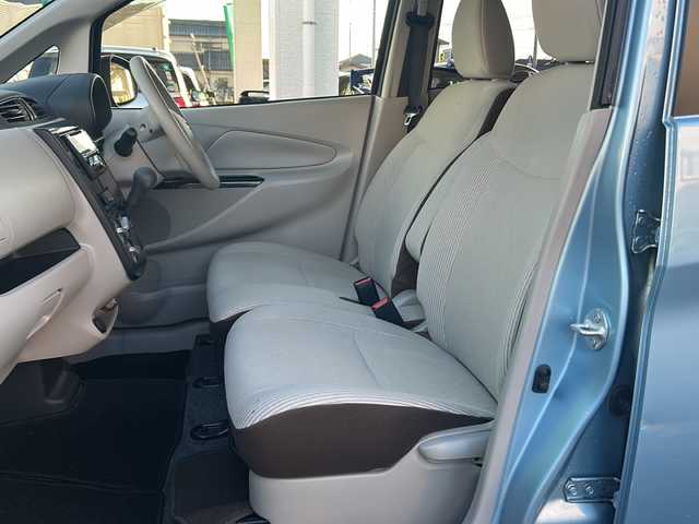 日産 デイズ J 岐阜県 2018(平30)年 2.9万km アイスブルー ワンオーナー/カーオーディオ/FM/AM/CD/横滑り防止装置/電動格納ミラー/ドラレコ/ドアバイザー