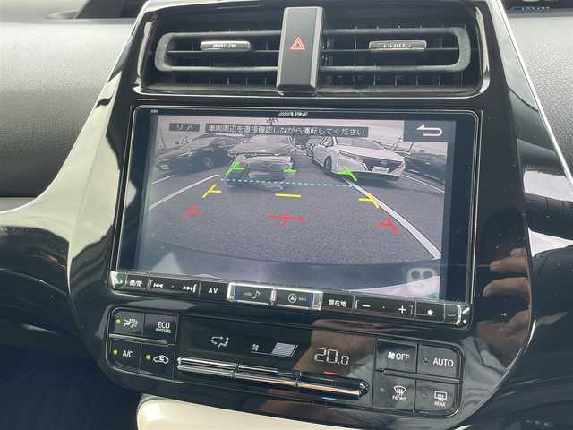 トヨタ プリウス S ツーリングセレクション 鳥取県 2016(平28)年 10.4万km アティチュードブラックマイカ ワンオーナー/アルパイン９型ナビ／フルセグ／ＤＶＤ／ＣＤ／ＢＴ/バックカメラ・ビルトインＥＴＣ/ドライブレコーダー/エアロパーツ（F・S・R）/トヨタセーフティセンス/レーダークルーズ/レーンアシスト/黒レザーシート/前席シートヒーター/純正１７インチＡＷ/（ブラックエディション用キャップ）/プッシュエンジンスタート/ＬＥＤヘットライト/フォグライト/社外アルミスタットレス積込/（スタットレスタイヤ残溝　６部山）/スマートキーｘ２/保証書・取扱説明書