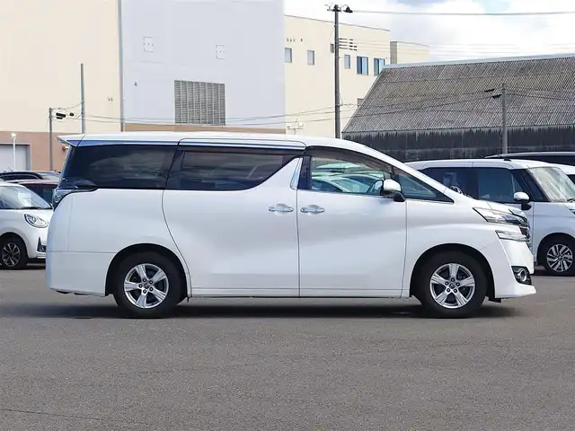 トヨタ ヴェルファイア X 山形県 2016(平28)年 8万km ホワイトパールクリスタルシャイン 純正SDナビ/　　【CD DVD BT フルセグ MSV】/バックカメラ/両側パワースライドドア/クルーズコントロール/LEDオートヘッドライト/レザー調シートカバー/純正16インチアルミホイール/コーナーセンサー/ステアリングスイッチ/MTモード付AT/電動格納ウィンカーミラー/フォグランプ/スマートキー/ETC