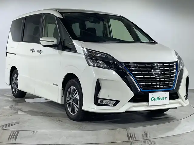 日産 セレナ e－パワー ハイウェイスター V 福岡県 2021(令3)年 5万km ブリリアントホワイトパール 純正メモリーナビゲーション/フルセグテレビ/全方位カメラ/フリップダウンモニター/デジタルインナーミラー/プロパイロットエディション/両側電動スライドドア/BSM/ETC/革巻きステアリング/ドライブレコーダー前後/スマートキー/プッシュスタートエンジン/サンシェード/LEDヘッドライト/純正15インチアルミホイール
