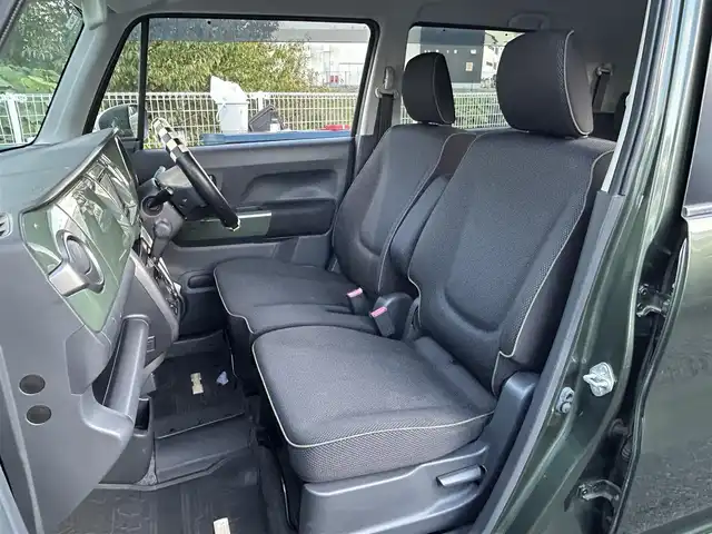 スズキ ハスラー Jスタイル 大阪府 2015(平27)年 7.5万km クールカーキパールメタリック/ホワイト2トーンルーフ 社外ナビ　/   フルセグＴV/CD/DVD/Bluetooth/バックモニター　/衝突軽減ブレーキ　/前席シートヒーター　/アイドリングストップ　/純正15インチアルミホイール　　/純正フロアマット　/プッシュスタート　/スマートキー　/ＥＴＣ