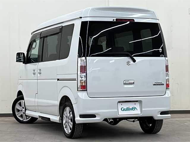 スズキ エブリィ ワゴン PZターボ スペシャル ハイルーフ 道央・札幌 2011(平23)年 5.4万km パールホワイト ドライブレコーダー//シートヒーター//メモリナビ//ドアバイザー//両側パワースライドドア//ETC//フォグランプ//IC付ターボ//4WD