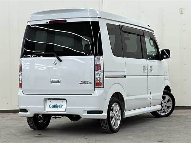 スズキ エブリィ ワゴン PZターボ スペシャル ハイルーフ 道央・札幌 2011(平23)年 5.4万km パールホワイト ドライブレコーダー//シートヒーター//メモリナビ//ドアバイザー//両側パワースライドドア//ETC//フォグランプ//IC付ターボ//4WD