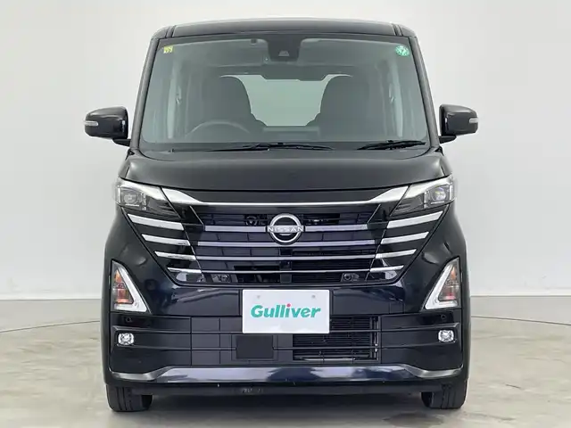 日産 ルークス HWS X プロパイロットED 新潟県 2023(令5)年 5.8万km ブラック 純正メモリナビ【MJ122D-W】/　フルセグTV/Bluetooth/CD/USB/プロパイロット/衝突被害軽減ブレーキ/レーンキープアシスト/レーダークルーズコントロール/アラウンドビューモニター/インテリジェントルームミラー/両側パワースライドドア/ビルトインETC/前後コーナーセンサー/アイドリングストップ/LEDヘッドライト