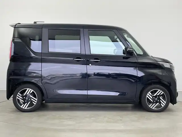 日産 ルークス HWS X プロパイロットED 新潟県 2023(令5)年 5.8万km ブラック 純正メモリナビ【MJ122D-W】/　フルセグTV/Bluetooth/CD/USB/プロパイロット/衝突被害軽減ブレーキ/レーンキープアシスト/レーダークルーズコントロール/アラウンドビューモニター/インテリジェントルームミラー/両側パワースライドドア/ビルトインETC/前後コーナーセンサー/アイドリングストップ/LEDヘッドライト