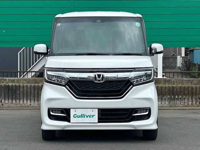 ホンダ Ｎ ＢＯＸ カスタム G L ホンダセンシング 茨城県 2020(令2)年 2万km プラチナホワイトパール 純正8インチメモリナビ（AM/FM/Bluetooth/SD/USB/AppleCarPlay/CD/DVD/TV）/純正ビルトインETC/バックカメラ/スマートキー/クルーズコントロール/前席シートヒーター/片側パワースライドドア/コーナーセンサー/純正フロアマット/純正14インチアルミホイール/レーンキープアシスト/横滑り防止装置/衝突被害軽減システム/カーテンエアバッグ