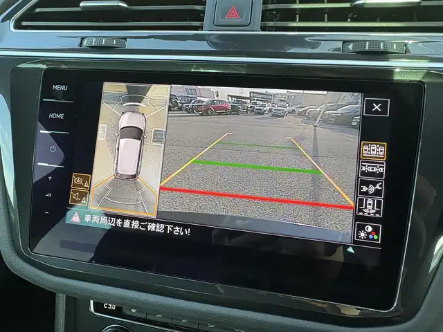 フォルクスワーゲン ティグアン TSI Rライン ディナウディオ 石川県 2020(令2)年 3万km 黒 純正HDDナビ/Bluetooth・AM/FM・CD・DVD・USB・AUX/フルセグTV/ディナウディオプレミアムサウンド/ETC2.0/全方位カメラ/純正ドライブレコーダー（前後）/クルーズコントロール/ルーフレール/シートヒーター（全席）/シートメモリー/AUTO HOLD/パドルシフト/パワーバックドア/アンチロック・ブレーキ・システム/横滑り防止装置/コーナーセンサー（前後）/レーンキープアシスト/盗難防止装置/パーキングアシスト/アイドリングストップ/エアバッグ（W+サイド）/衝突被害軽減システム/カーテンエアバッグ/純正フロアマット/純正アルミホイール/スマートキー/プッシュスタート