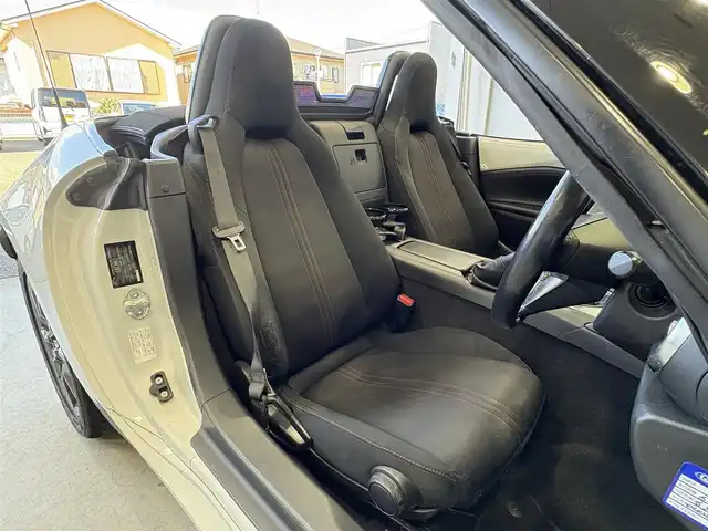 マツダ ロードスター S スペシャルパッケージ 山口県 2015(平27)年 6.6万km セラミックM 6MT/純正ナビ BT/バックカメラ/スマートキー 2個/LEDオートヘッドライト/純正アルミホイール/ETC/ドラレコ/横滑り防止/ステアリングリモコン/保証書 取説/禁煙車