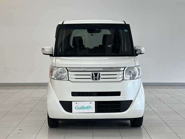 ホンダ Ｎ ＢＯＸ G SSパッケージ 新潟県 2013(平25)年 7.1万km プレミアムホワイトパール ４WD/両側パワースライドドア/前後ドライブレコーダー/純正フロアマット/ABS/横滑り防止装置