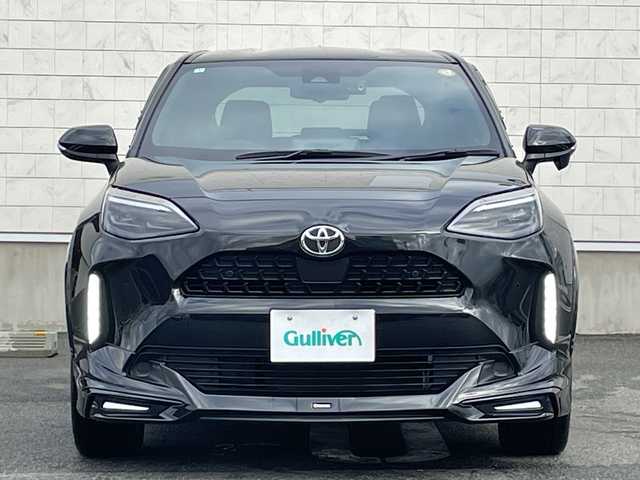 トヨタ ヤリスクロス Z 山形県 2024(令6)年 2万km ブラックマイカ モデリスタエアロ（F/S/R）/Toyota Safety Sense/・プリクラッシュセーフティ/・レーントレーシングアシスト/・レーダークルーズコントロール/・ロードサインアシスト/・発進遅れ告知機能/・プロアクティブドライビングアシスト/・ドライバー異常時対応システム/・オートマチックハイビーム/ブラインドスポットモニター/パーキングサポートブレーキ/純正ディスプレイオーディオ/BT.USB.MiraCast/ハーフレザーシート/パワーシート/シートヒーター/ステアリングヒーター/ドライブレコーダー/ダウンヒルアシスト/電動パーキングブレーキ/オートホールド/ウィンドウシールドデアイサー/LEDヘッドライト/プッシュスタート/スマートキー