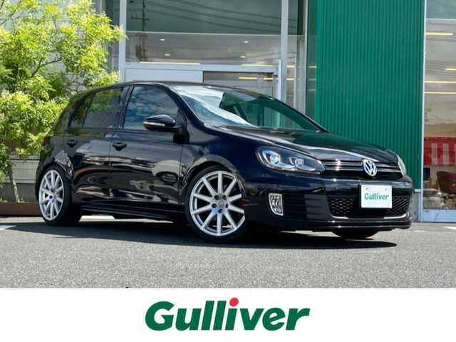 フォルクスワーゲン ゴルフ GTi 岡山県 2011(平23)年 9.1万km 黒 社外ETC/スペアキー/純正アルミホイール/シートヒーター/横滑り防止装置/W＋サイドエアバッグ/カーテンエアバッグ/エアロパーツ【リア】/ローダウン/保証書/取扱説明書