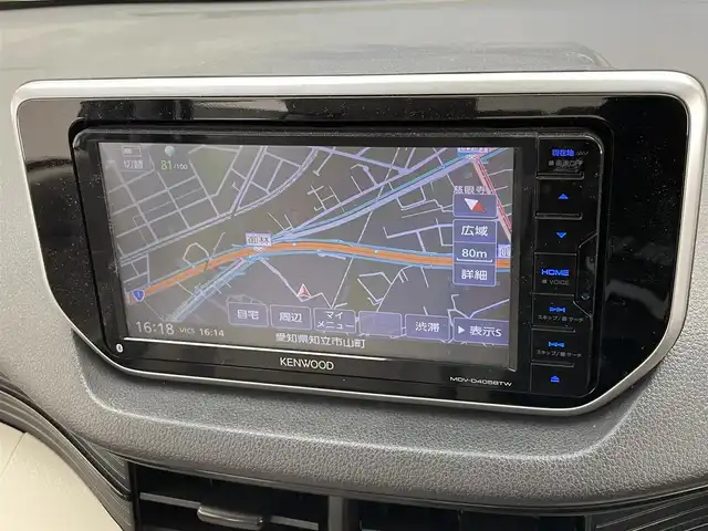 ダイハツ ムーヴ L SAⅢ 愛知県 2018(平30)年 2.2万km シルキーブルーP 社外ナビ　バックカメラ　スマアシIII　禁煙　ＴＶ　ＤＶＤ　Ｂｌｕｅｔｏｏｔｈ　ＵＳＢ　ＨＩＤライト　オートハイビーム　衝突軽減　車線逸脱　誤発進抑制装置　純正マット　アイドリングストップ　リモコンキー