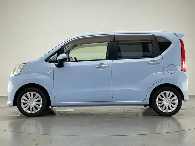 ダイハツ ムーヴ L SAⅢ 愛知県 2018(平30)年 2.2万km シルキーブルーP 社外ナビ　バックカメラ　スマアシIII　禁煙　ＴＶ　ＤＶＤ　Ｂｌｕｅｔｏｏｔｈ　ＵＳＢ　ＨＩＤライト　オートハイビーム　衝突軽減　車線逸脱　誤発進抑制装置　純正マット　アイドリングストップ　リモコンキー