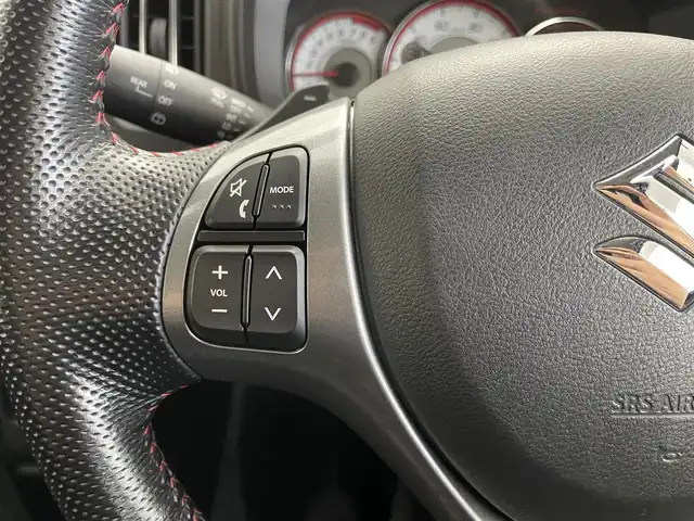 スズキ アルト ワークス 埼玉県 2018(平30)年 4.9万km ピュアホワイトP 社外ナビ/ CD DVD 地デジTV Bluetooth/バックカメラ/レーダーブレーキサポート/パドルシフト/RECAROシート/HIDオートライト/フォグライト/ETC/純正アルミホイール/プッシュスタート/スマートキー