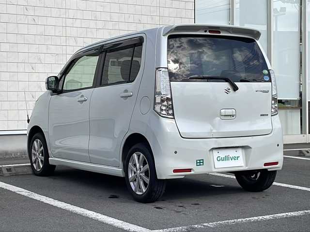 スズキ ワゴンＲ スティングレー X 静岡県 2013(平25)年 4.2万km パールホワイト /社外ナビ/ワンセグTV//社外CD/DVD//純正14インチAW//スマートキー//ディスチャージ//フォグランプ//ETC