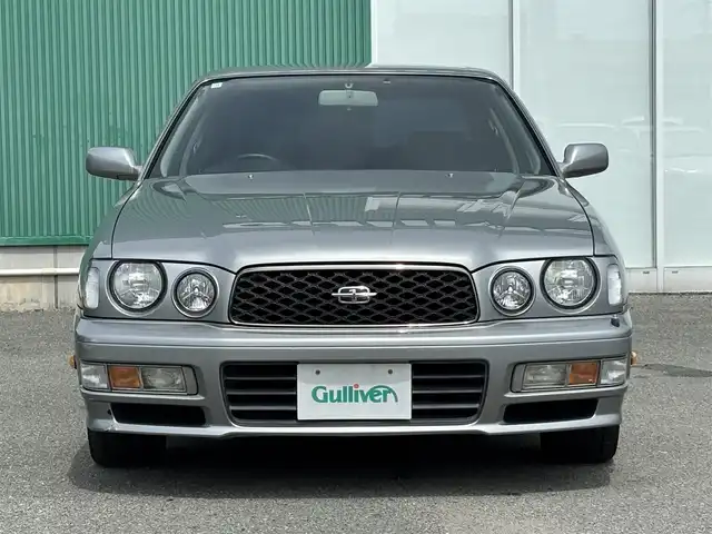 日産 グロリア グランツーリスモ 福岡県 1998(平10)年 4.9万km ソニックシルバー ETC/社外アルミホイール/純正フロアマット/LEDヘッドライト/フルセグTV