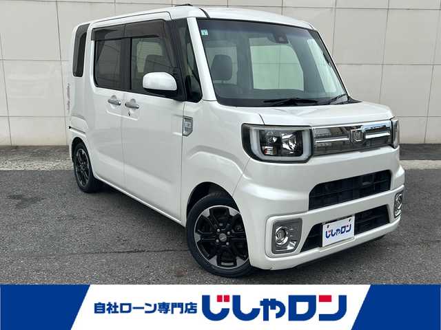 ダイハツ ウェイク G ターボ　レジャーエディション SA Ⅱ 埼玉県 2017(平29)年 9.9万km パールホワイトⅢ (株)IDOMが運営する【じしゃロン熊谷店】の自社ローン専用車両になりますこちらは現金またはオートローンご利用時の価格です。自社ローンご希望の方は別途その旨お申付け下さい/スマートアシスト/・衝突警報機能/・衝突回避支援ブレーキ機能/・誤発進抑制制御機能/・車線逸脱警報機能/・先行車発進おしらせ機能/ETC/バックカメラ/両側パワースライドドア/運転席シートヒーター/アイドリングストップ/100V電源/サイドアンダーミラー/電動格納ミラー/ドアバイザー/合皮シートカバー/プッシュスタート/スマートキースペア×１