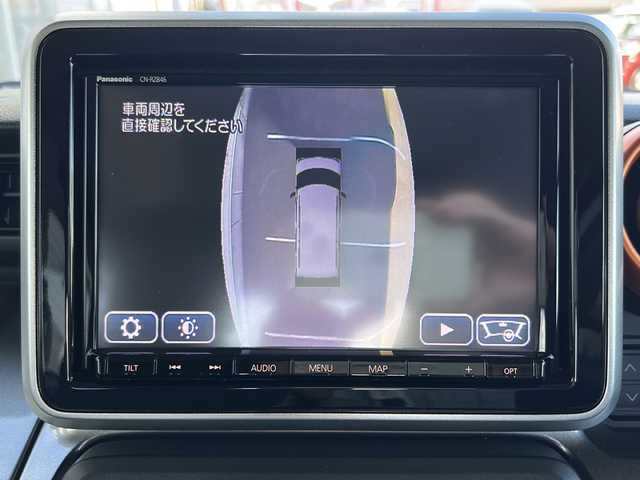 スズキ スペーシア ギア HYBRID XZ 栃木県 2019(令1)年 0.7万km フェニックスレッドパール/ガンメタリック2トーンルーフ ワンオーナー/純正8インチナビ/フルセグTV/Bluetooth/DVD再生/アラウンドビューモニター/前後ドライブレコーダー/後席サーキュレーター/シートヒーター/両側パワースライドドア/純正フロアマット/ETC/LEDヘッドライト/セーフティサポート/ABS/横滑り防止機能/コーナーセンサー/レーンキープアシスト/盗難防止装置/衝突被害軽減システム