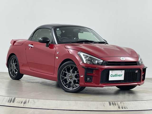 トヨタ コペン GRスポーツ 埼玉県 2021(令3)年 3.7万km 赤 社外７インチディスプレイオーディオ　/バックカメラ　/シートヒーター　/社外マフラー　/前ドラレコ　/ＢＬＩＴＺ製車高調「ＤＳＣ　ＰＬＵＳ」　/前後タワーバー　/ロールバー　/ＥＴＣ/社外エアクリーナー/リアスポイラー/Defi オイルプレスメーター/Defi ターボメーター/Defi 油温計/社外アルミホイール/オートＬＥＤライト　/フォグライト