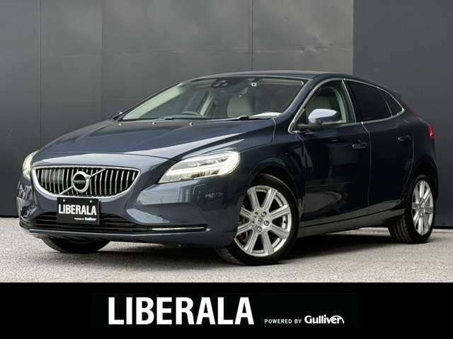 ボルボ Ｖ４０ D4 インスクリプション 和歌山県 2017(平29)年 6.7万km デニムブルーメタリック ナビ/バックカメラ/BT/TV/USB/CD/DVD/白革/前席パワーシート/前席シートヒーター/D席メモリ機能/LEDライト/ETC/ACC/BLIS/純正17インチホイール